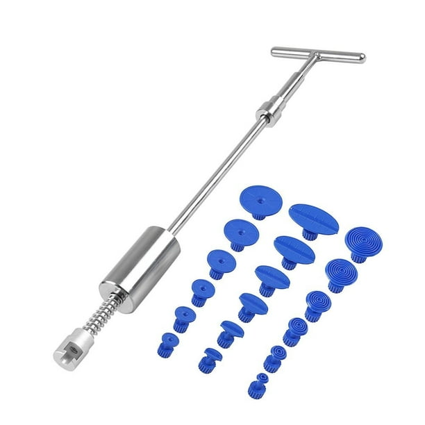 24pcs Car Paintless Dent Repair Removal Kits Slide Hammer T-Bar Puller Tabs US